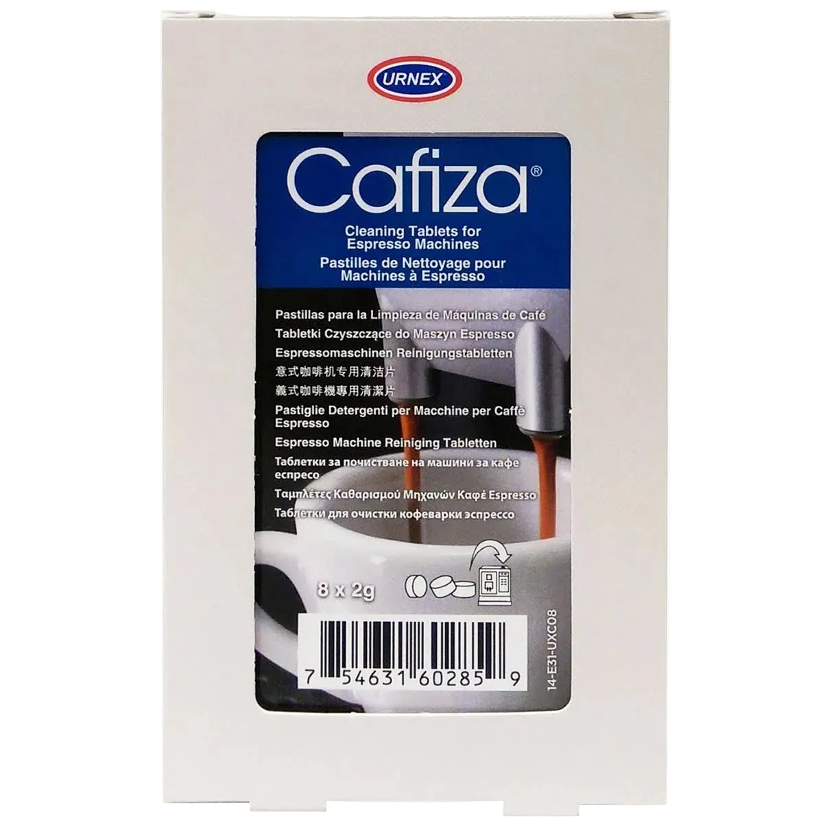 Cafiza Home Espresso Tablet Packets